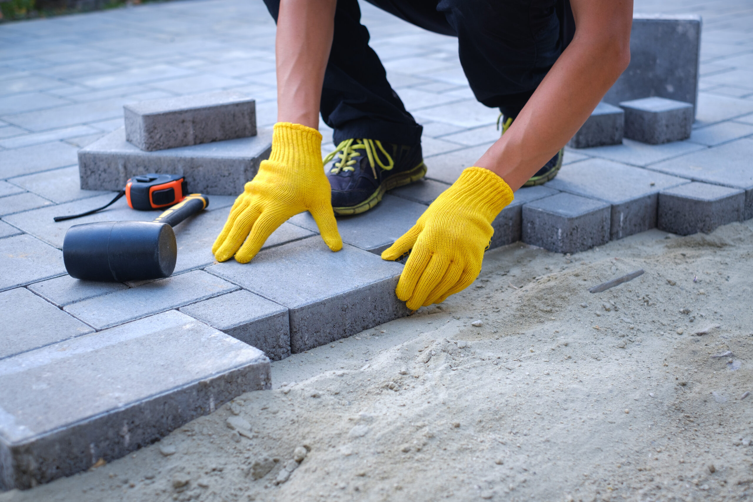 Pressure Cleaning Pavers
