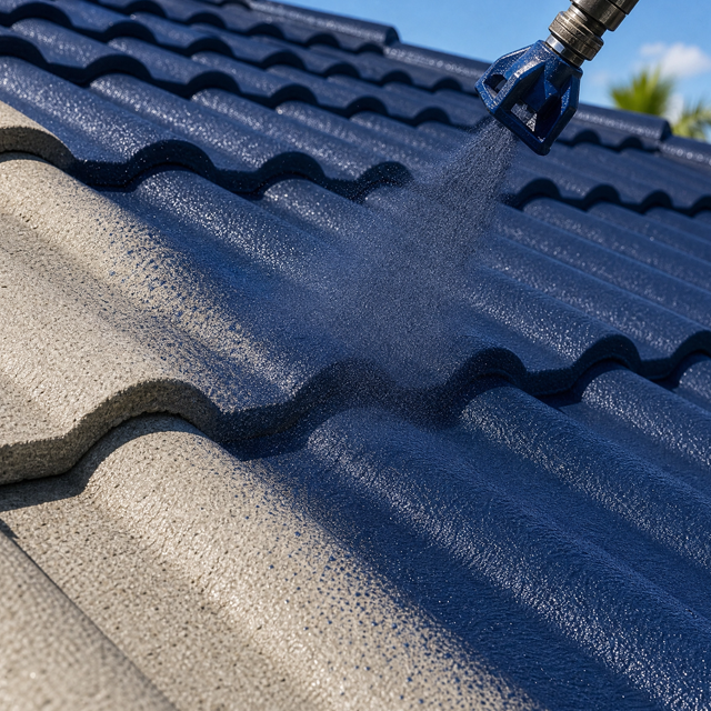 Two-Coat Roof Paint