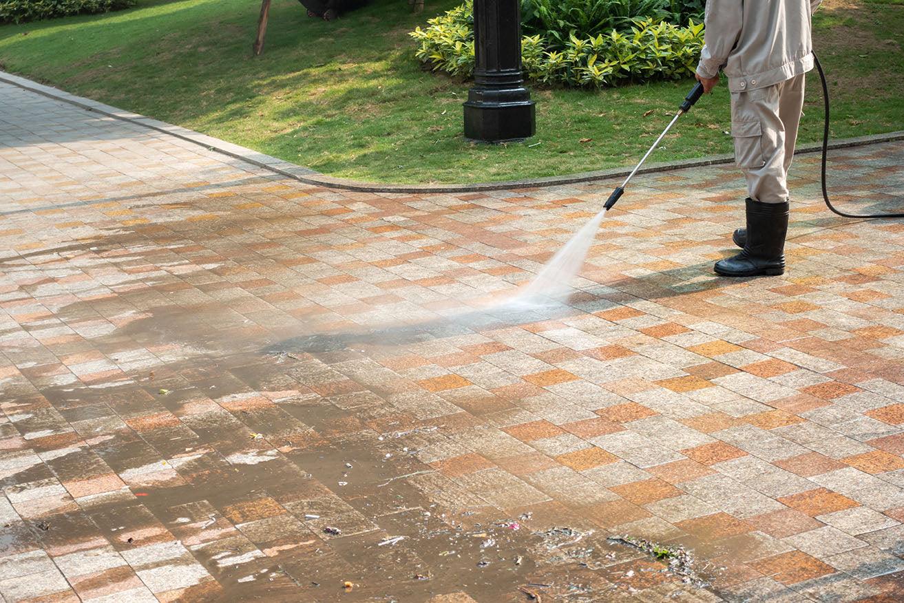 Driveway cleaning