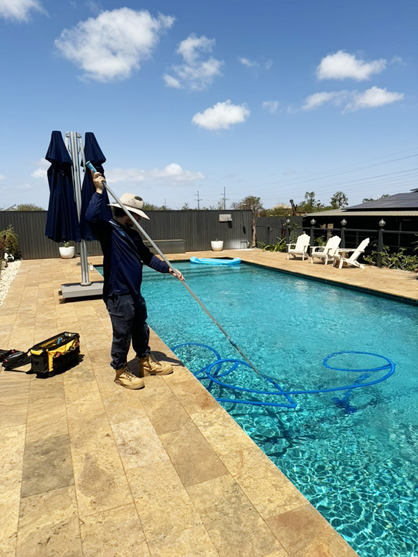 Pool Paving Pressure Cleaning
