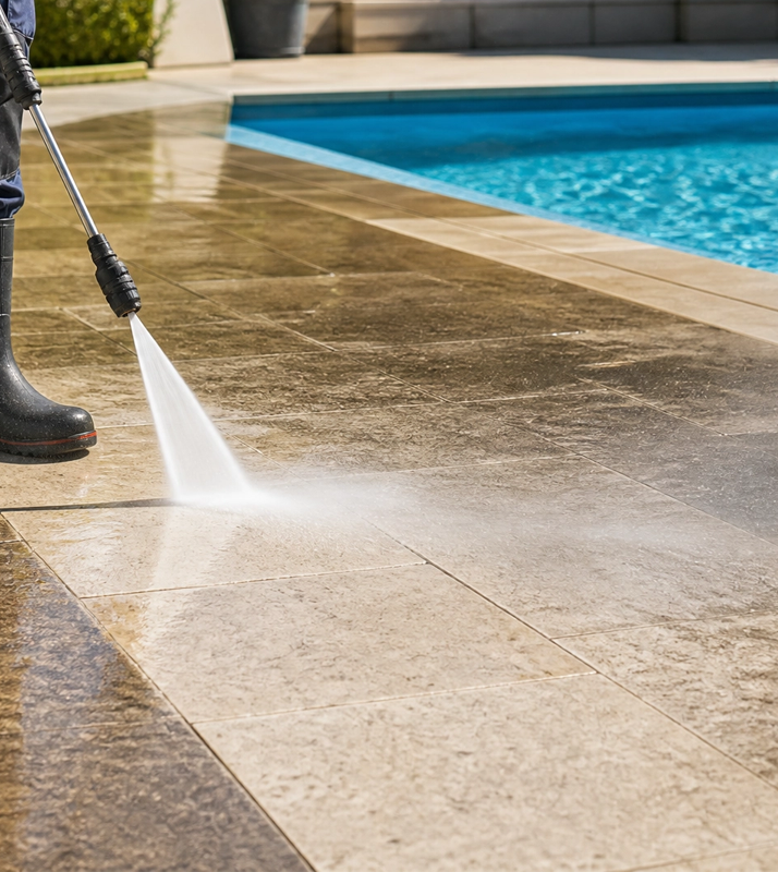  Pool Surrounds Cleaning 
