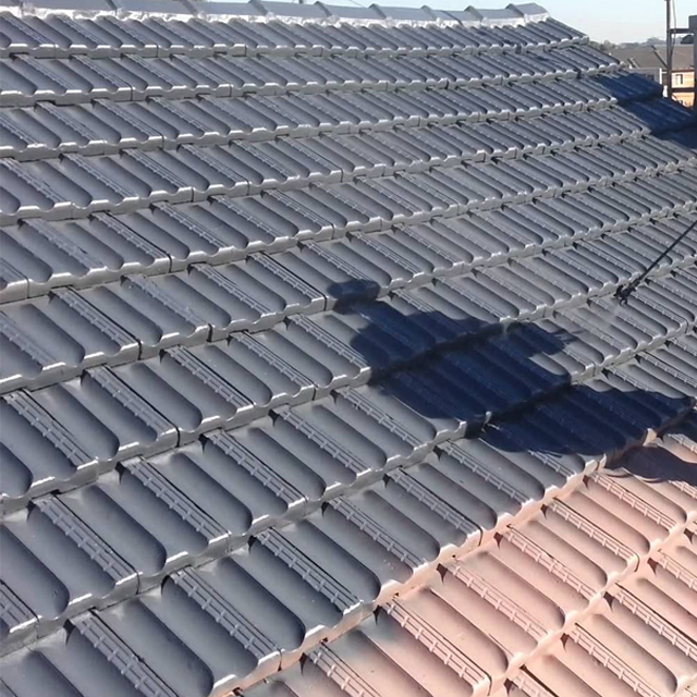 Roof Spray Painting